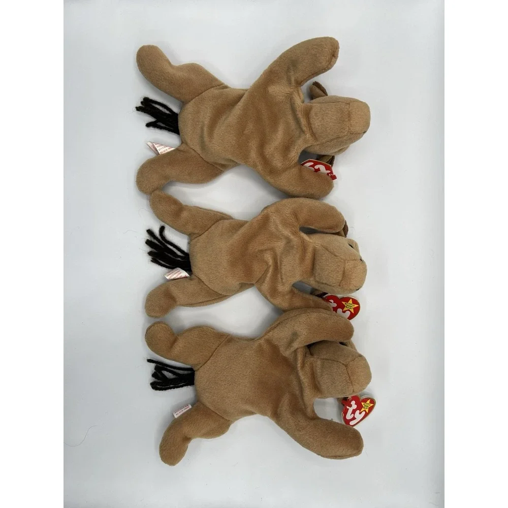 Ty Beanie Babies Horse Lot Derby The Horse